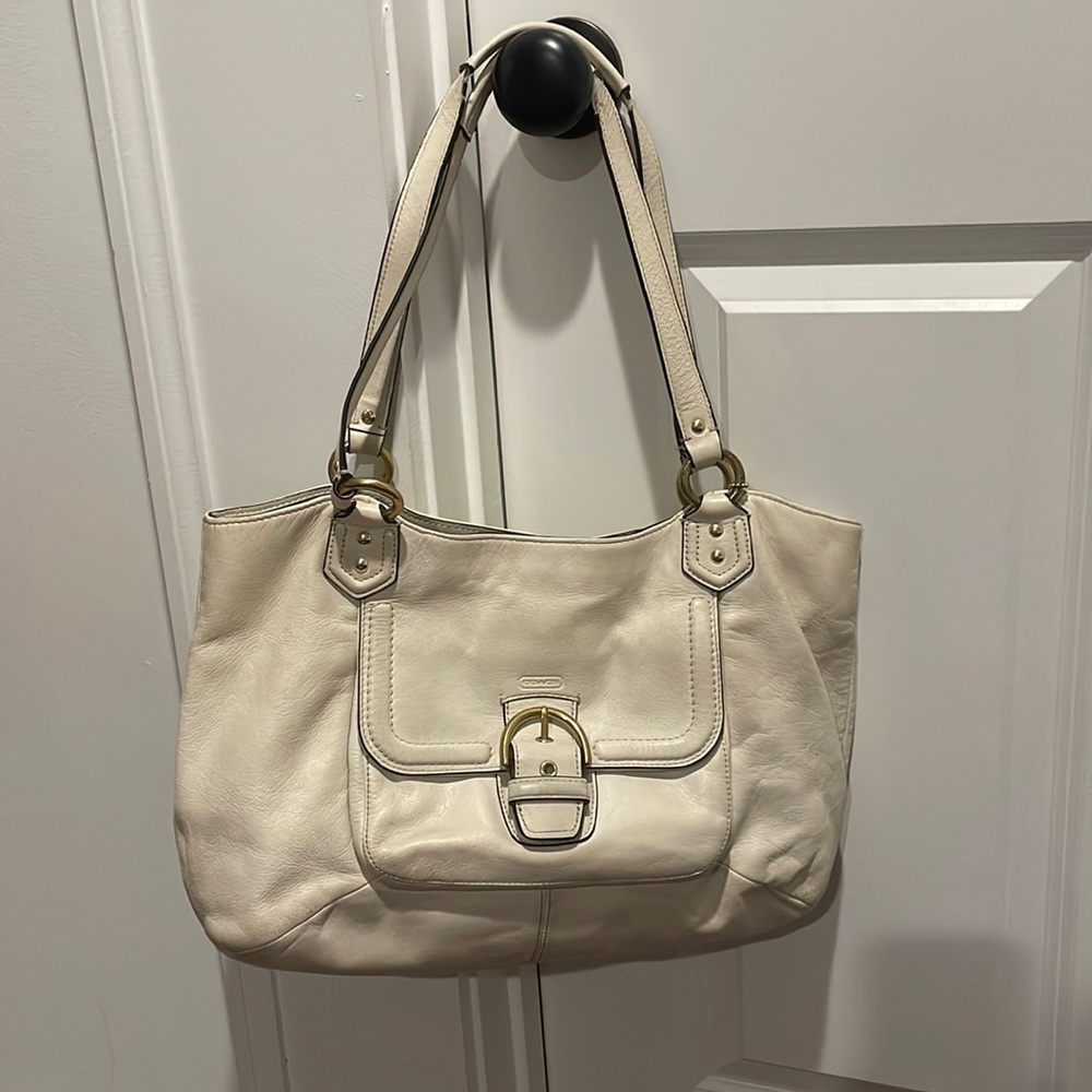 White coach purse